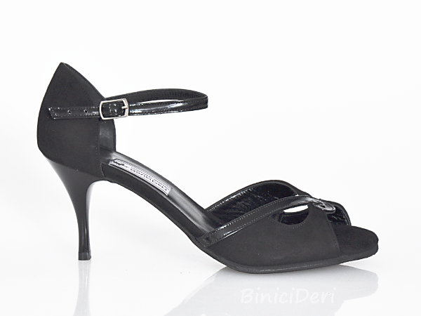Women's tango shoe - Black 11pp